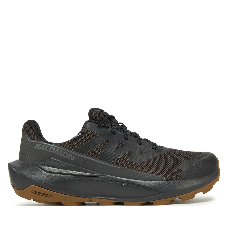 Παπούτσια πεζοπορίας Salomon Elixir Tour Waterproof L47576700 Μαύρο