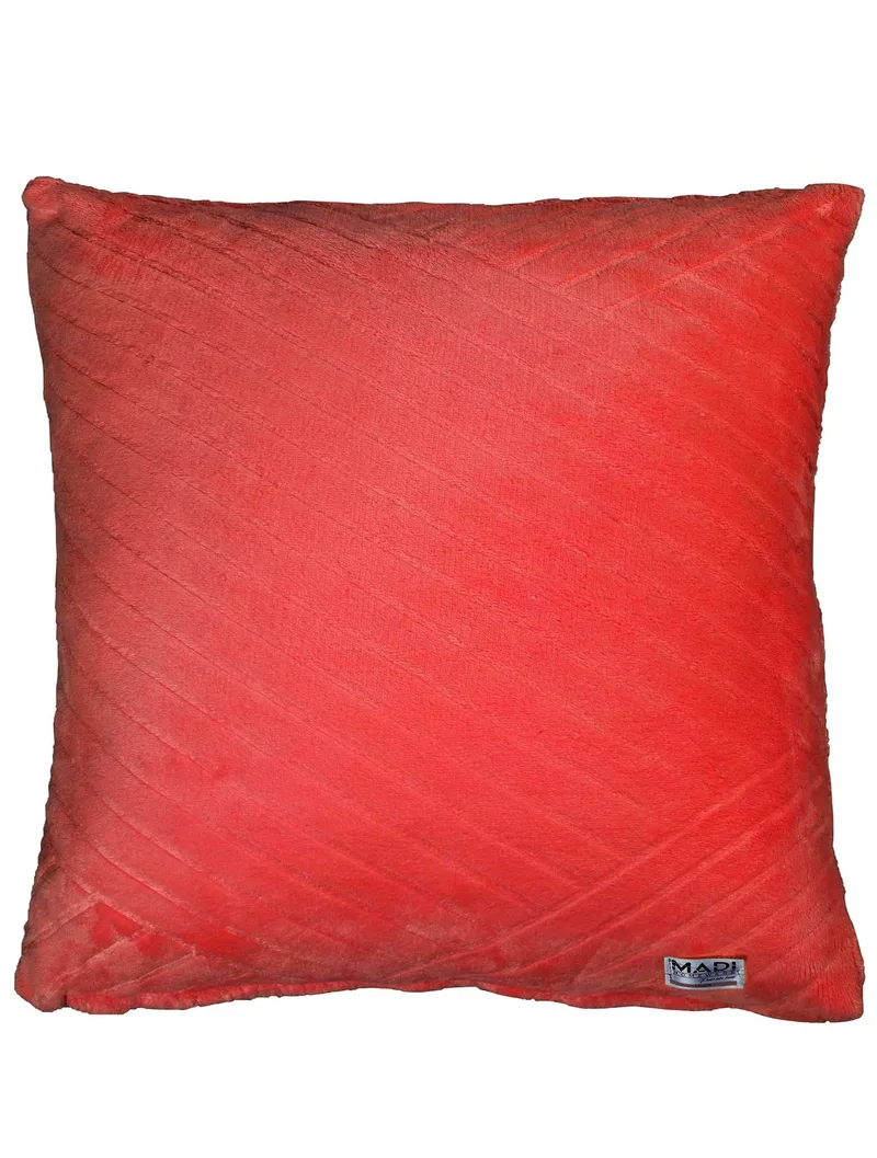 Μαξιλάρι Διακόσμησης Madi Strokes Red 45x45