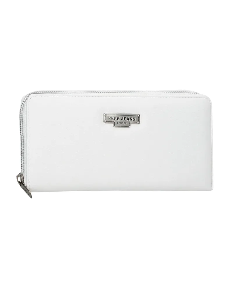 Pepe Jeans Γυναικείο Πορτοφόλι Margaret 7388541-White Λευκό