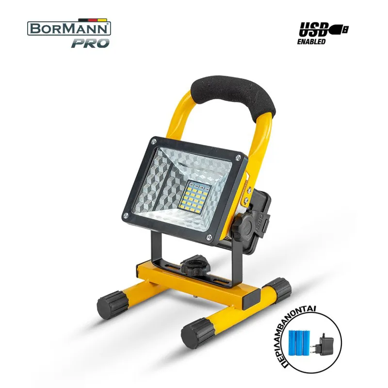 BORMANN BPR5000 Προβολέας Led Επαναφορτιζόμενος 30W 021858