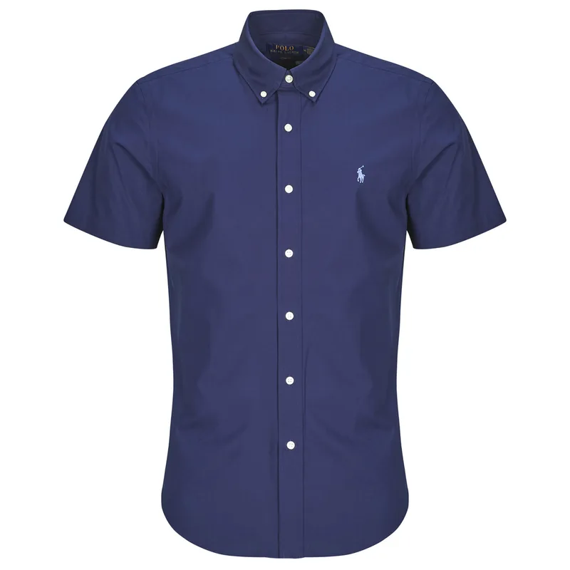 Πουκάμισο με κοντά μανίκια Polo Ralph Lauren CHEMISE EN POPELINE UNIE