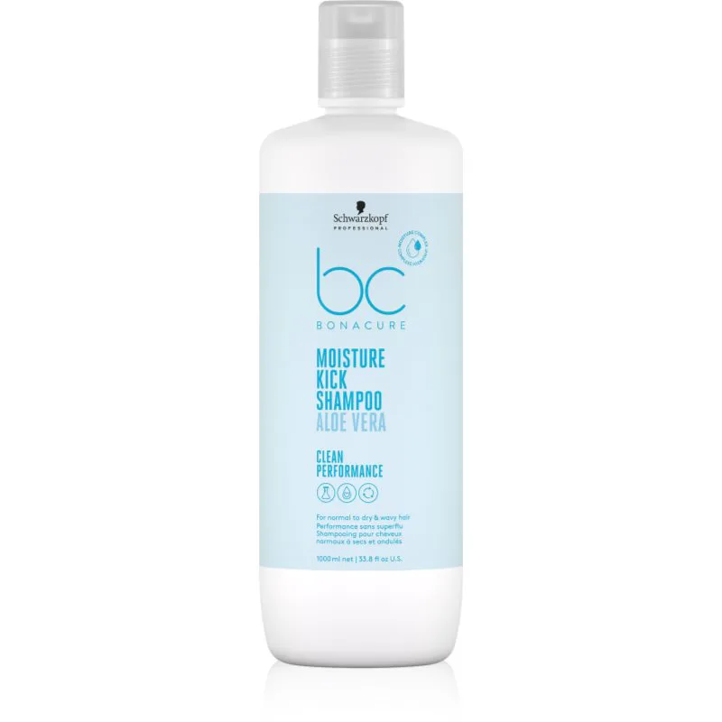 Schwarzkopf Professional BC Bonacure Moisture Kick ενυδατικό σαμπουάν 1000 ml