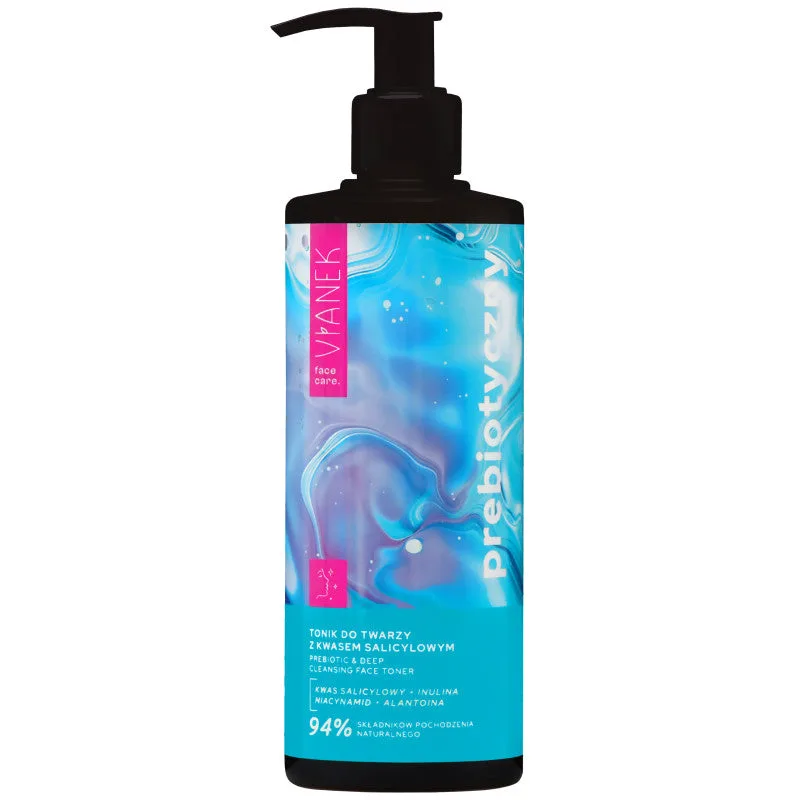 Vianek Prebiotic - facial tonic with salicylic acid, 300 ml