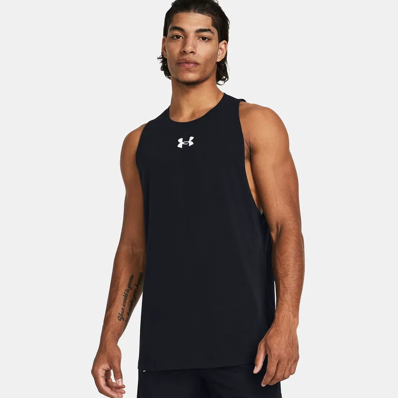 UNDER ARMOUR ZONE TANK ΜΑΥΡΟ