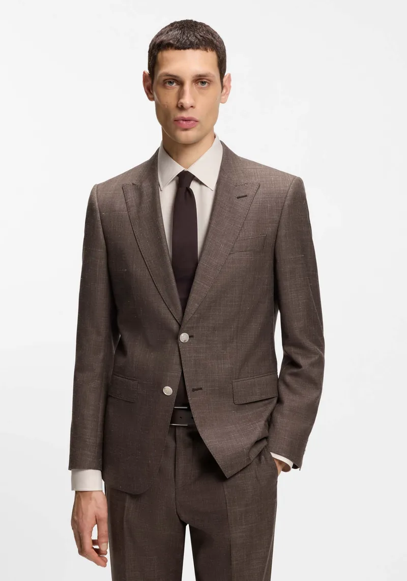 BOSS Σακάκι Huge B1 - 50562604 207 Dark Brown