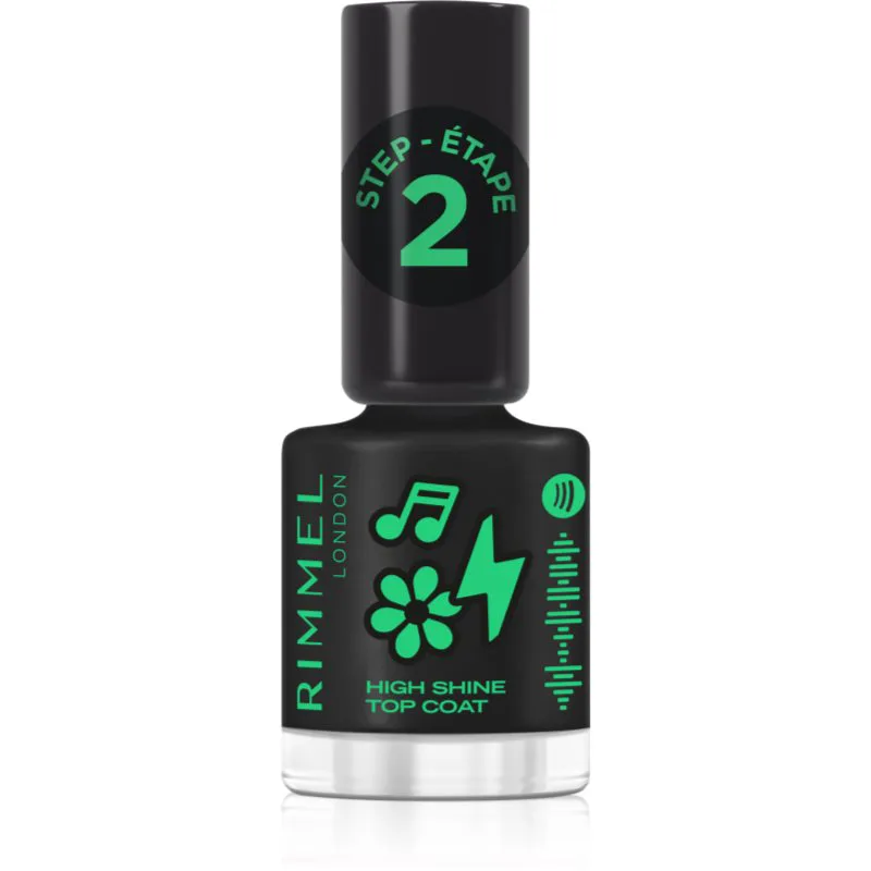 Rimmel SuperGel βερνίκι νυχιών απόχρωση 001 Top Coat 12 ml