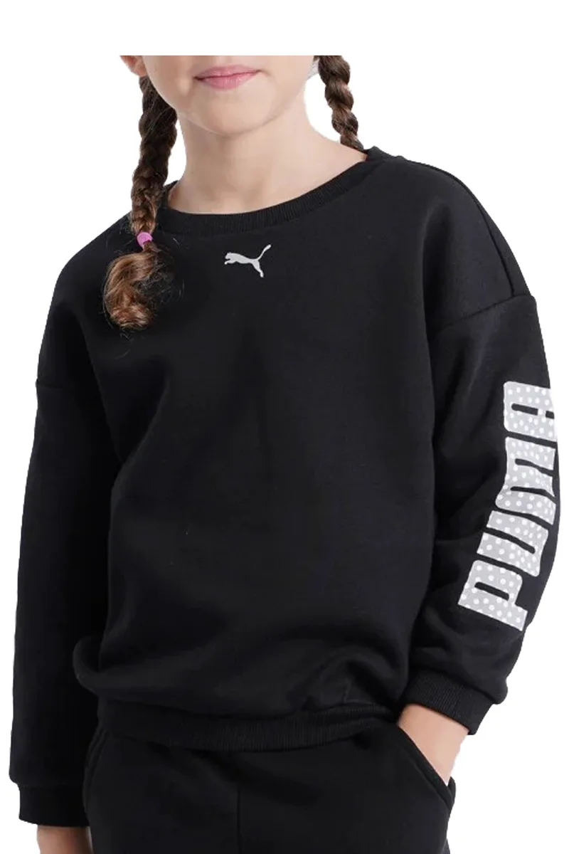 Μπλούζα Μακρυμάνικη Puma Alpha Crew FL G 589231-01 Κορίτσι
