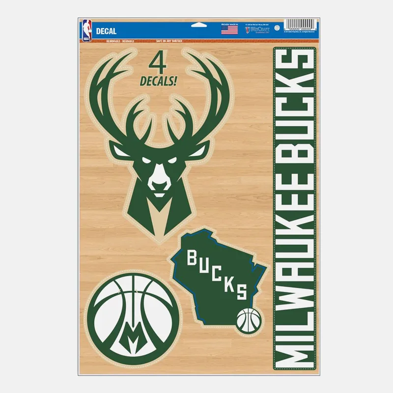 Wincraft Nba Mudcl 11X17 M Bucks (9000179179_64442)