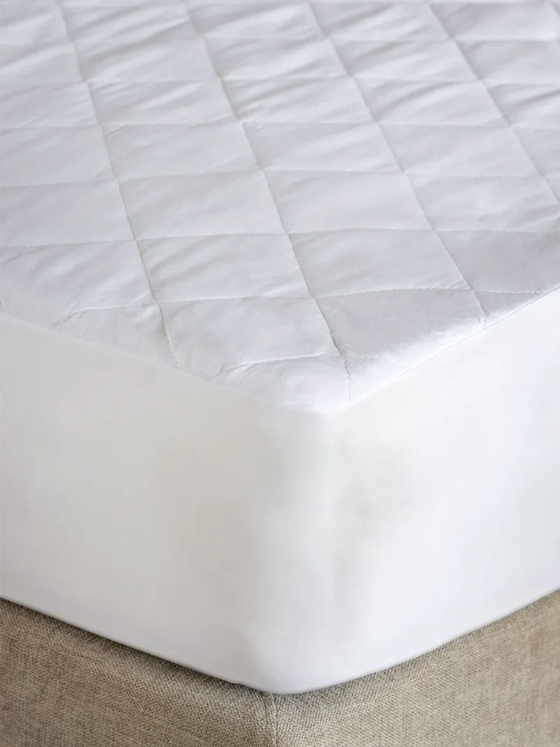 Κάλυμμα Ημίδιπλο White Comfort 100x200+35 QUILTED-WATERPROOF - Palamaiki