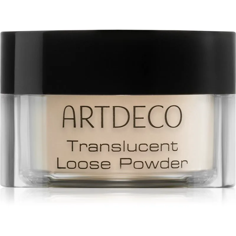 ARTDECO Translucent Loose Powder δαφανή πούδρα σε σκόνη απόχρωση 02 Translucent Light 8 γρ