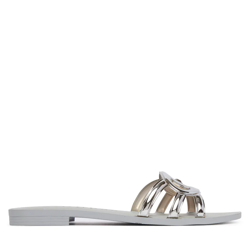 Παντόφλες Guess FLJHO2 ELE03 Ασημί