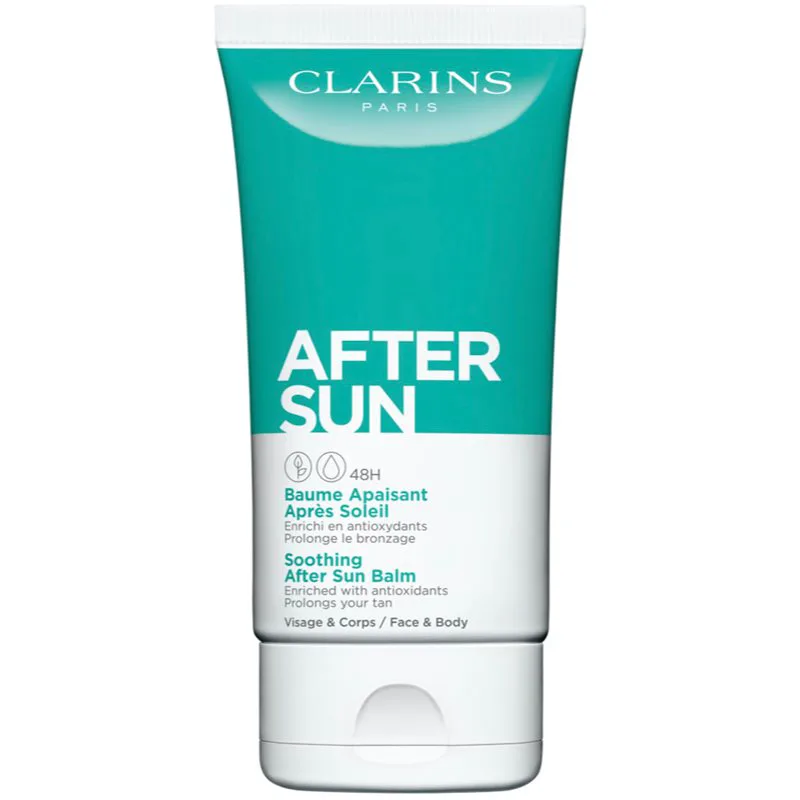 Clarins After Sun Soothing After Sun Balm βάλσαμο για μετά την ηλιοθεραπεία για αύξηση της διαρκείας του μαυρίσματος 150 ml