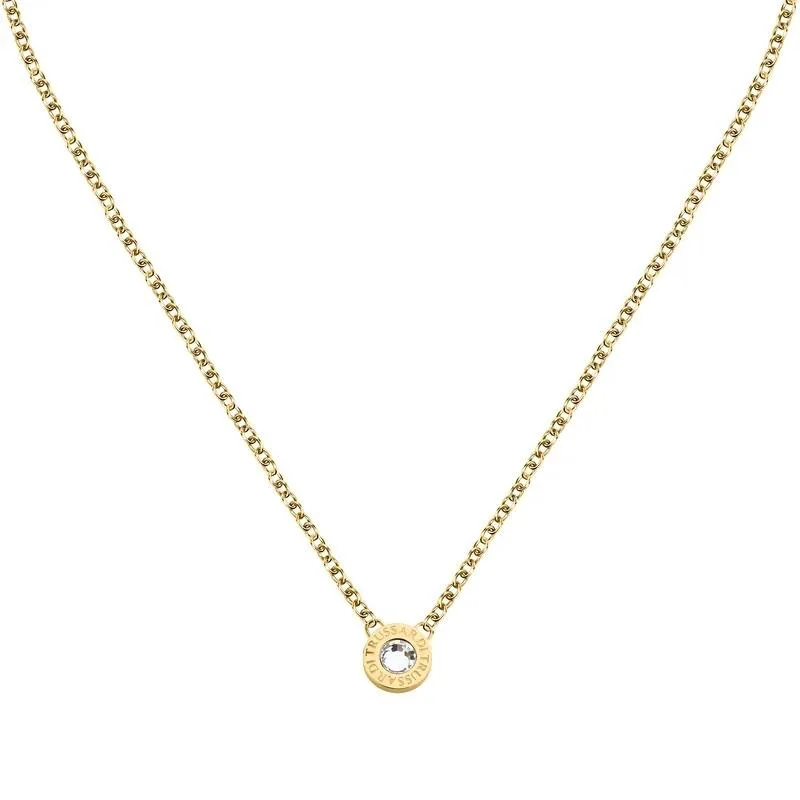 TRUSSARDI Κολιέ από ανοξείδωτο ατσάλι Χρυσό TJAXC108