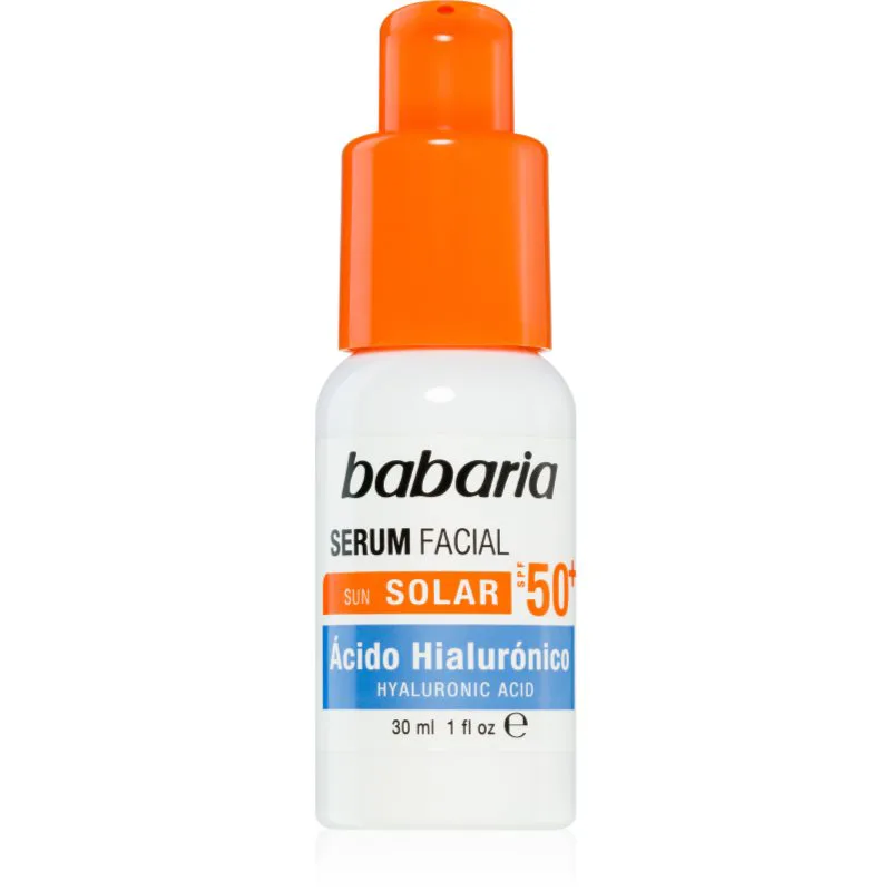 Babaria Sun Face ενυδατικός ορός πολύ μεγάλη προστασία απο τον ήλιο SPF 50+ 30 ml
