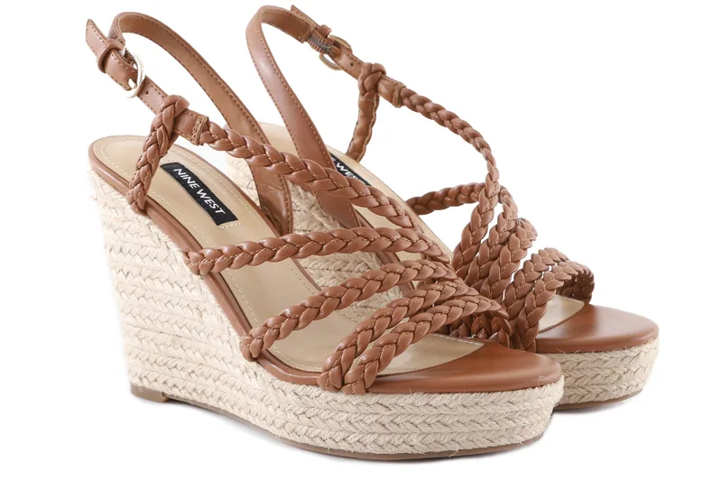 Πλατφόρμες Nine West Halsee HALSEE3 LL-DARK NATURAL Γυναικείο