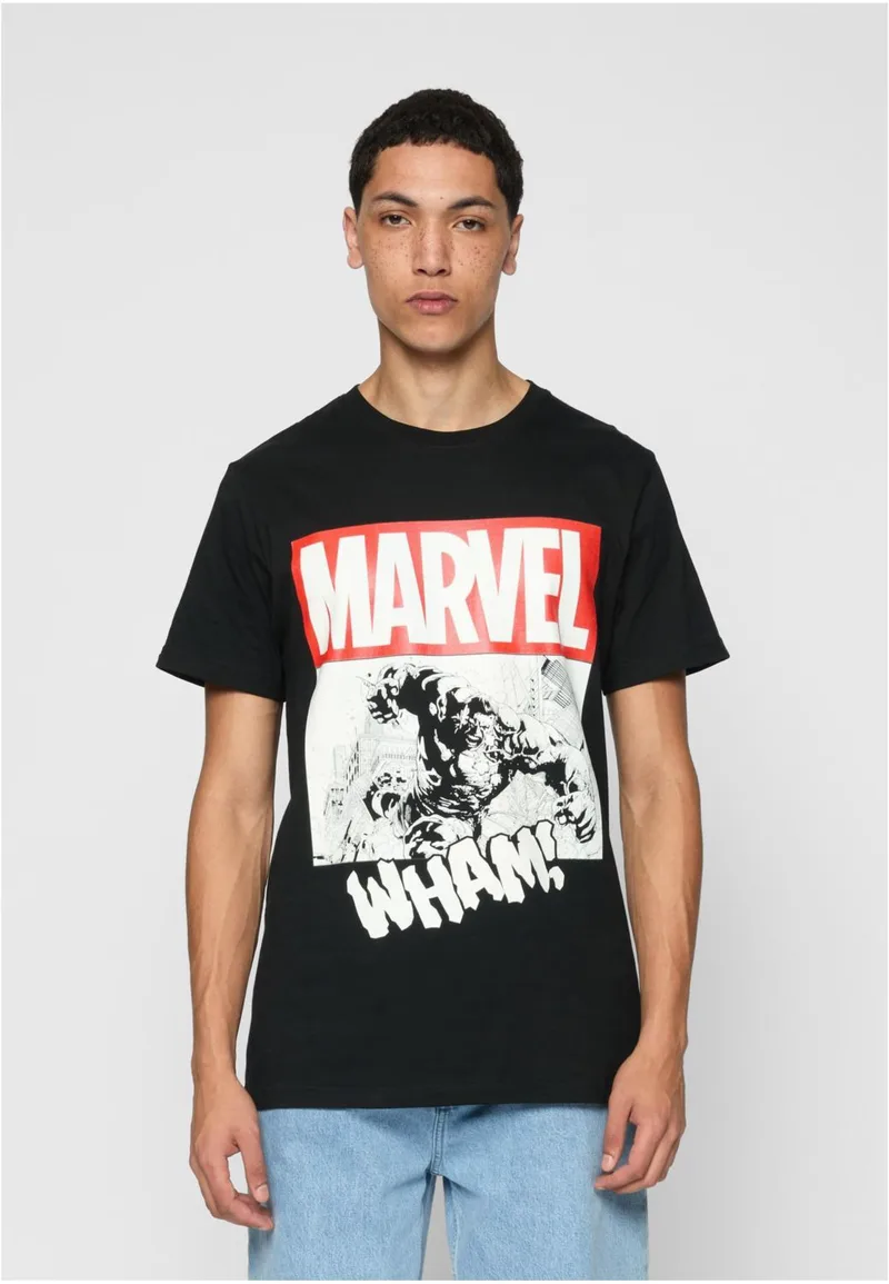Avengers Smashing Hulk Tee Merchcode MC853-00007 black