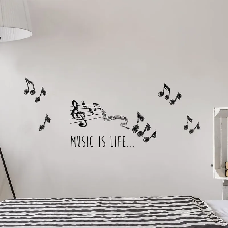 Αυτοκόλλητα Τοίχου Ango Music S 59160