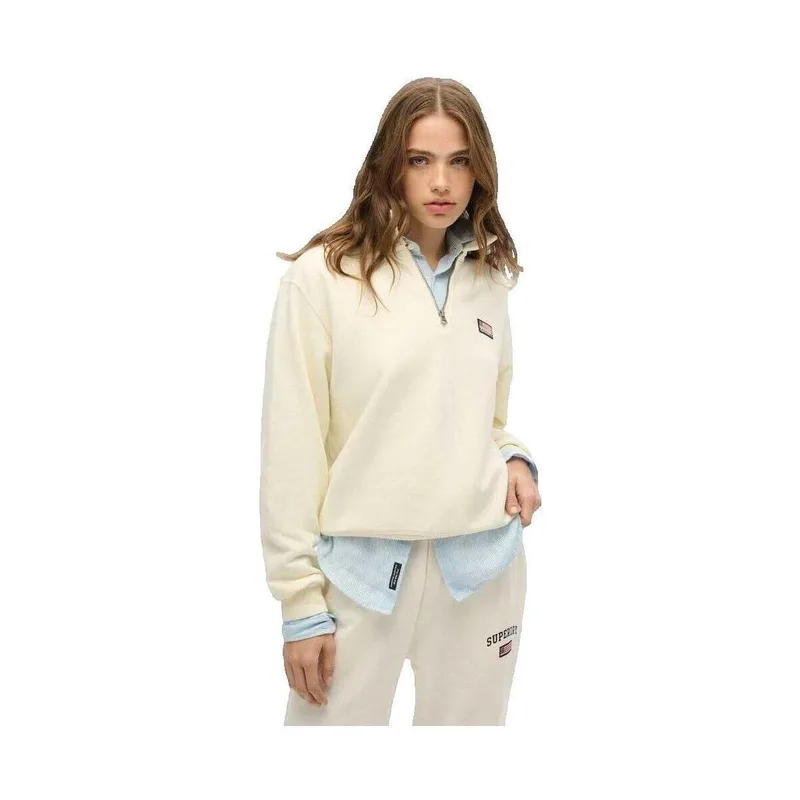 Αθλητικό T-shirt Superdry Sweatshirt Athletic Collared demi-zip