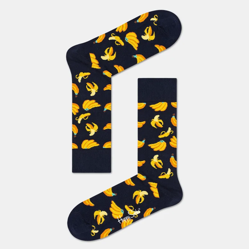 Happy Socks Banana Unisex Κάλτσες (9000126561_2074)