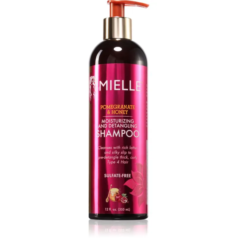 Mielle Pomegranate & Honey ενυδατικό σαμπουάν για σπαστά και σγουρά μαλλιά 355 ml