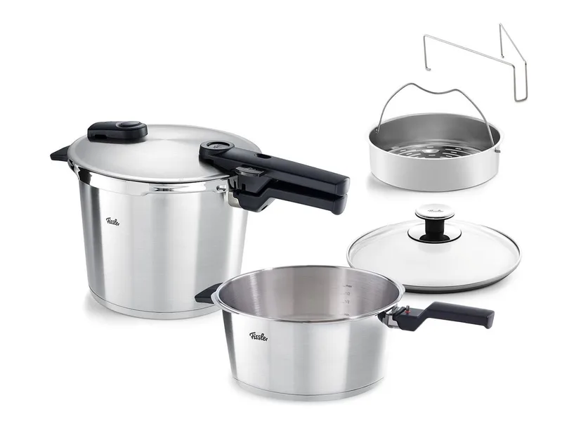 Fissler Χύτρα Ταχύτητος Vitaquick Premium Σετ Quattro 6Lt + 3,5Lt
