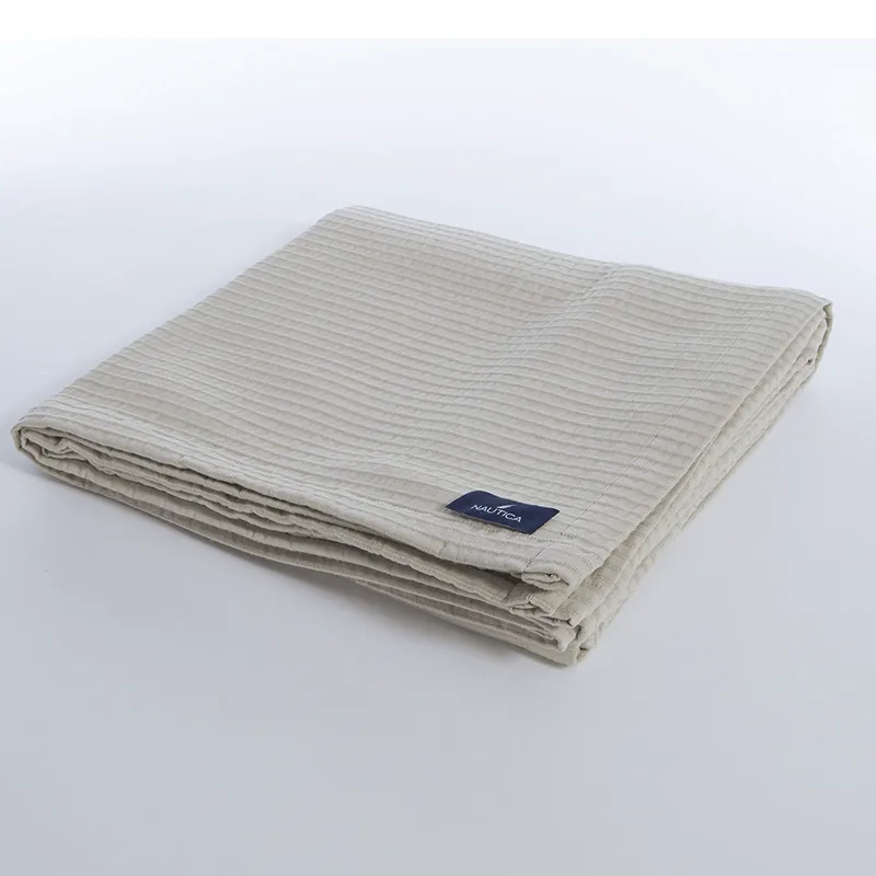 Κουβέρτα Πικέ Υπέρδιπλη 230X240 Nef Nef Nau Navy Linen (230x240)