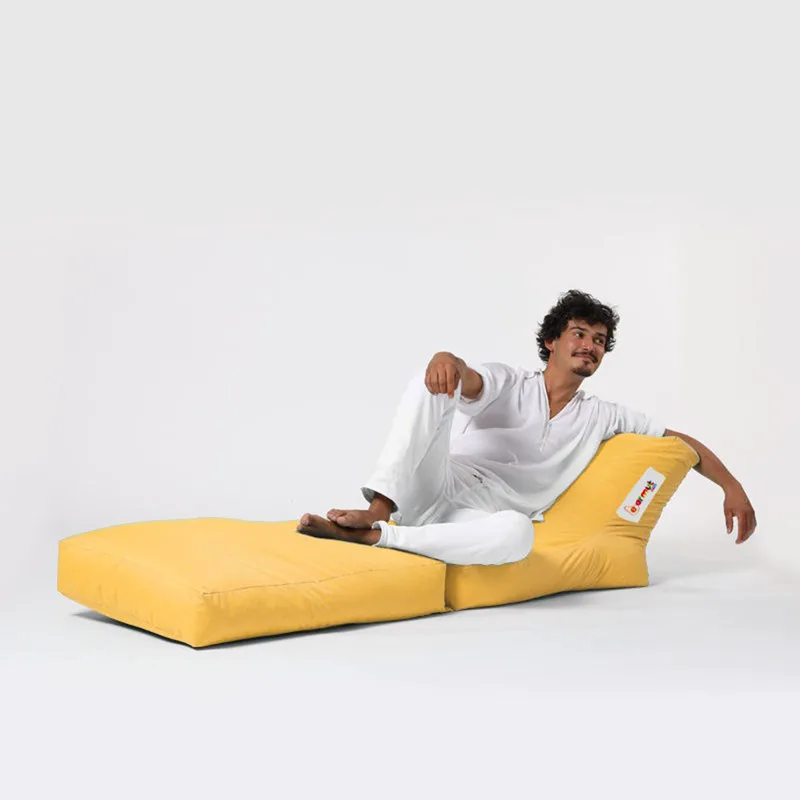 Πουφ Πολυθρόνα Κήπου Siesta Sofa Bed Pouf - Yellow 248Frn1213 (55x40)