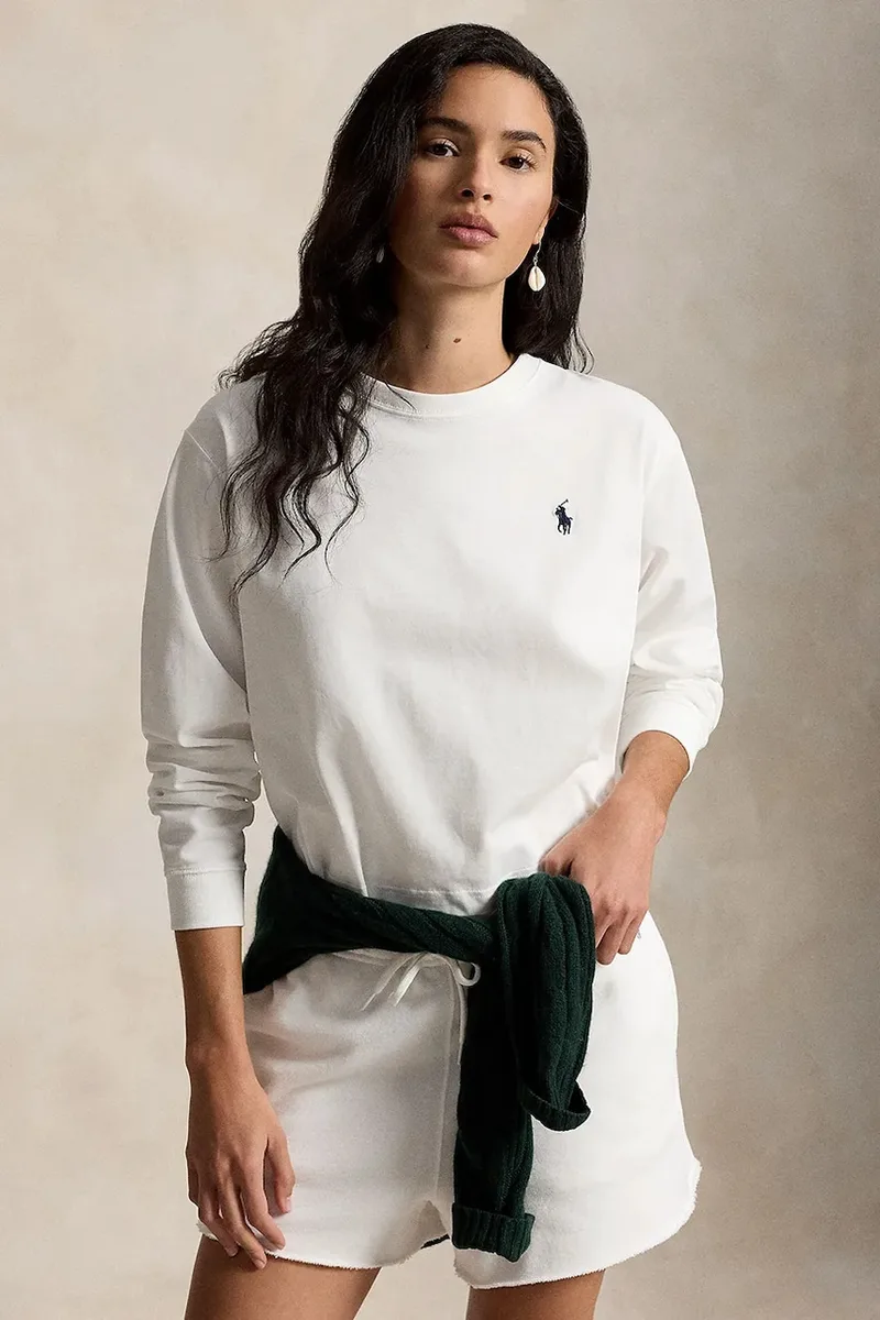 Polo Ralph Lauren μακρυμάνικο γυναικείο βαμβακερό Wimbledon