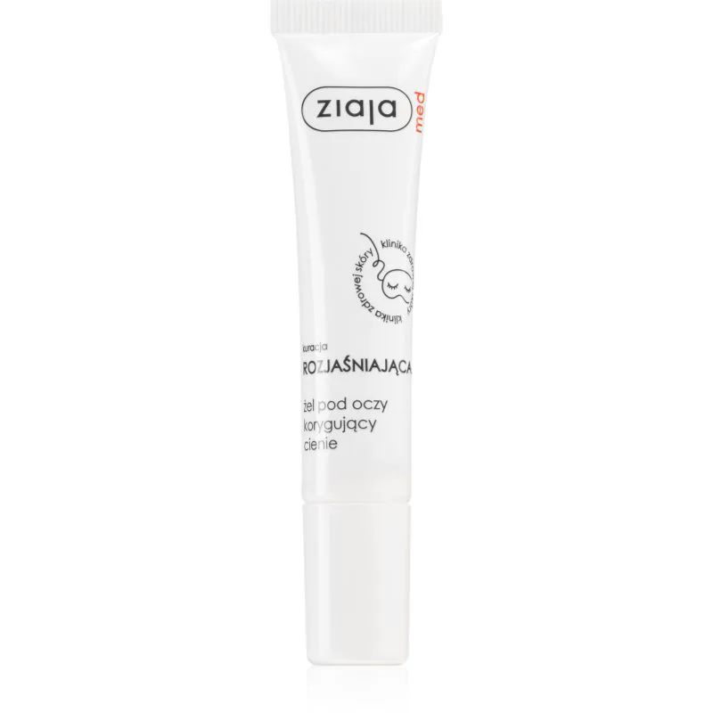 Ziaja Med Brightening Care τζελ ματιών για την αντιμετώπιση των μαύρων κύκλων 15 ml