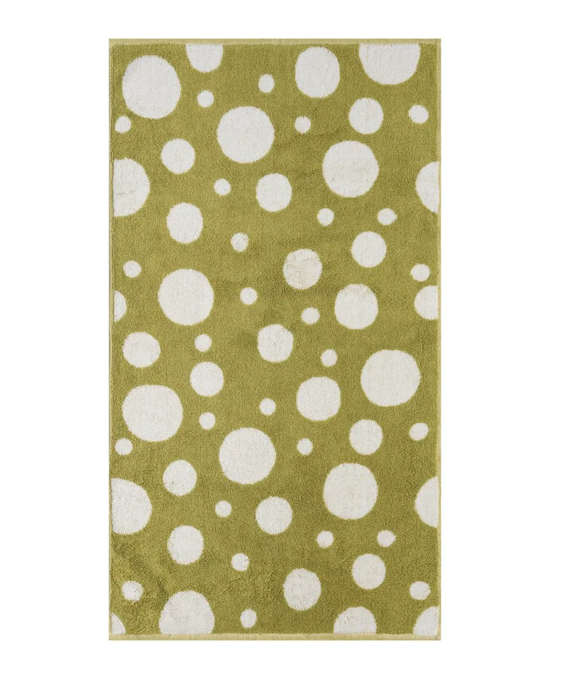 Πετσέτα Προσώπου Kentia Listra 10 Green-Ecru 50x90