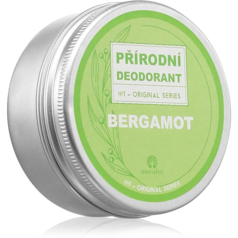 Renovality Original Series Natural Deodorant στερεό αποσμητικό με άρωμα Bergamot 50 ml