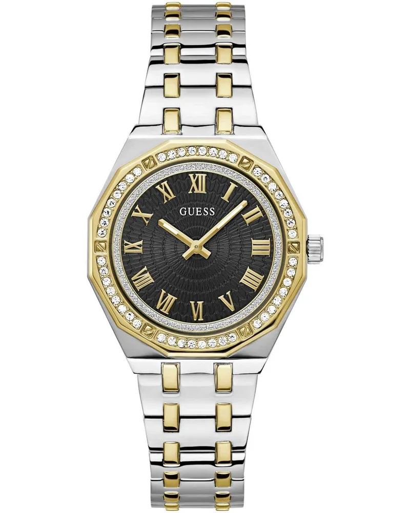GUESS Desire Crystals - GW0770L4, Χρυσό case with Stainless Steel Bracelet