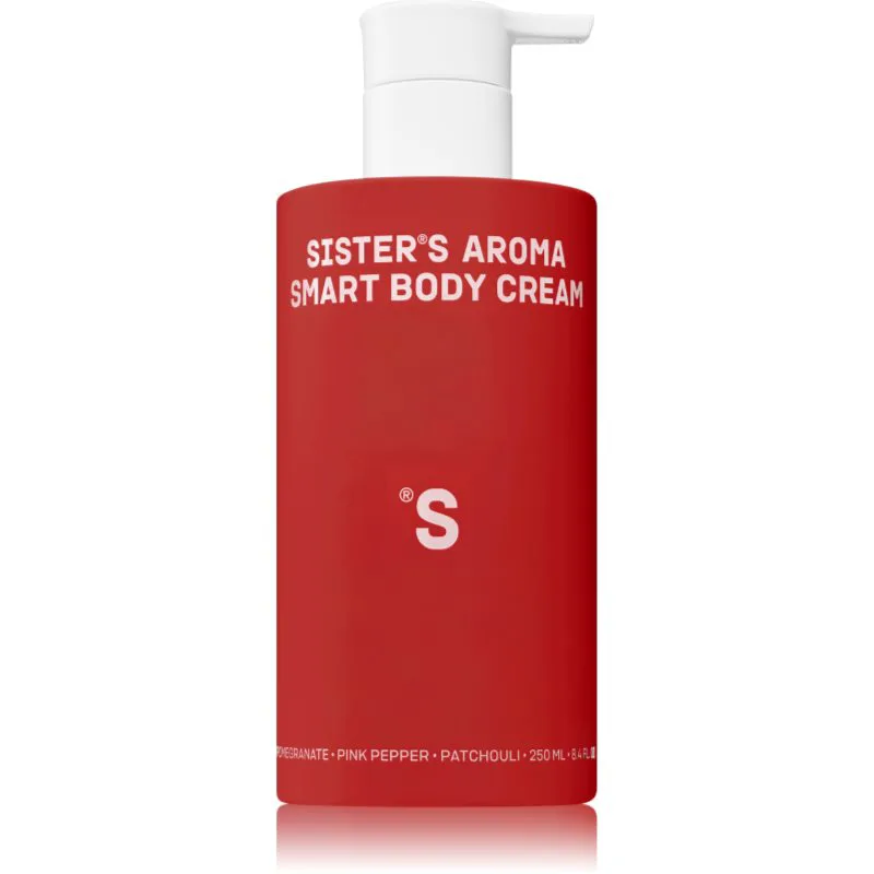 Sister's Aroma Smart Body Cream Pomegranate Κρέμα σώματος με ενυδατικό αποτέλεσμα 250 ml
