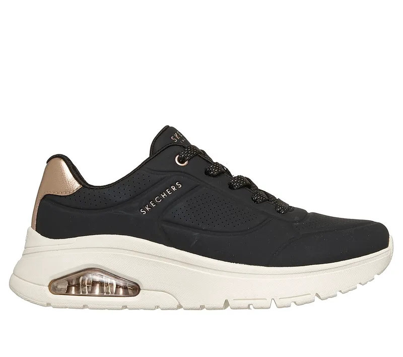 SKECHERS ΓΥΝΑΙΚΕΙΟ SNEAKER Durabuck 177799_BLK ΜΑΥΡΟ