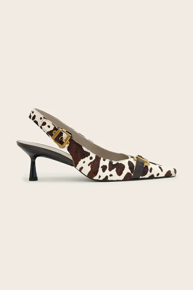 AllSaints στιλέτο δερμάτινο Hera Slingback Shoe