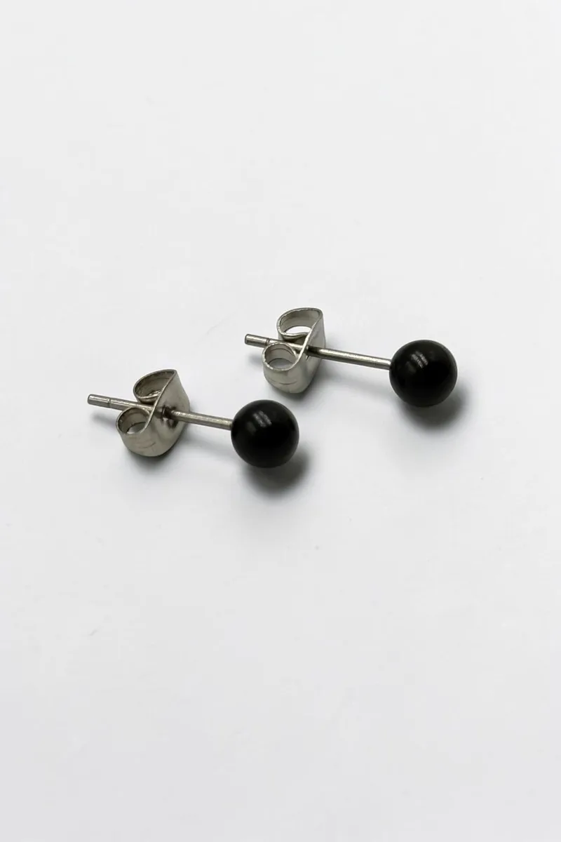 ΣΚΟΥΛΑΡΙΚΙΑ ΚΑΡΦΩΤΑ ΜΑΥΡΕΣ ΜΠΙΛΙΕΣ 4MM