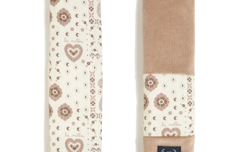 Jersey Seat Belt Cover Bandana Cream