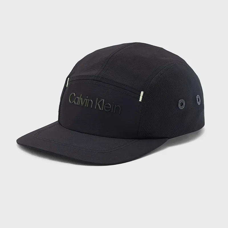 CALVIN KLEIN LOGO CAP ΜΑΥΡΟ