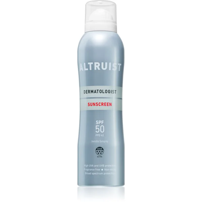 Altruist Sunscreen αντηλιακό σπρέι SPF 50 200 ml