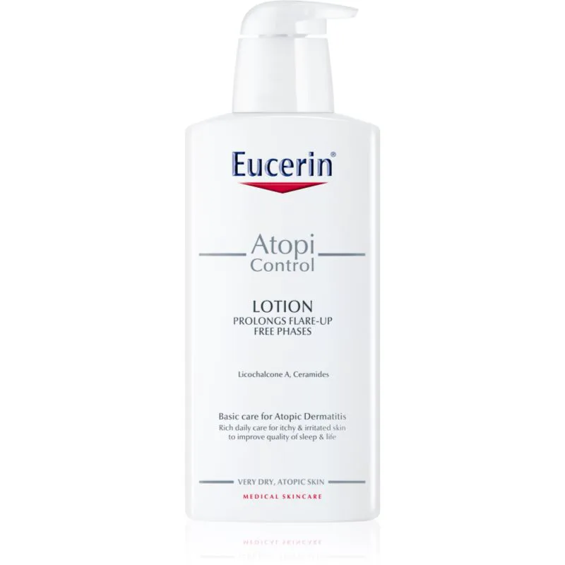 Eucerin AtopiControl γαλάκτωμα σώματος για ξηρό και κνησμώδες δέρμα 400 ml