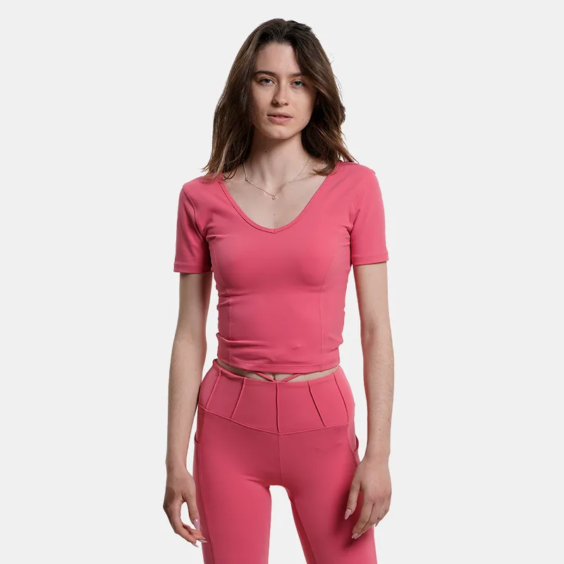Guess Brigit Active Γυναικείο Cropped T-Shirt (9000144304_68606)