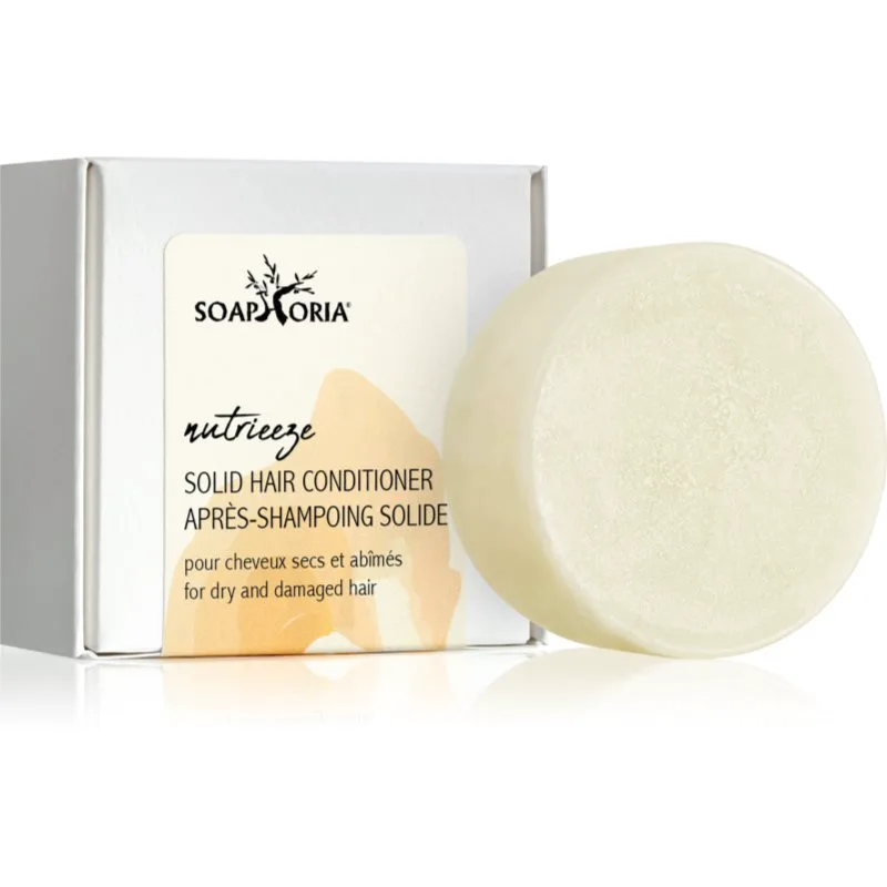 Soaphoria Nutrieeze Solid Hair Conditioner Κοντίσιονερ σε μορφή μπάρας για ξηρά και κατεστραμμένα μαλλιά 65 γρ