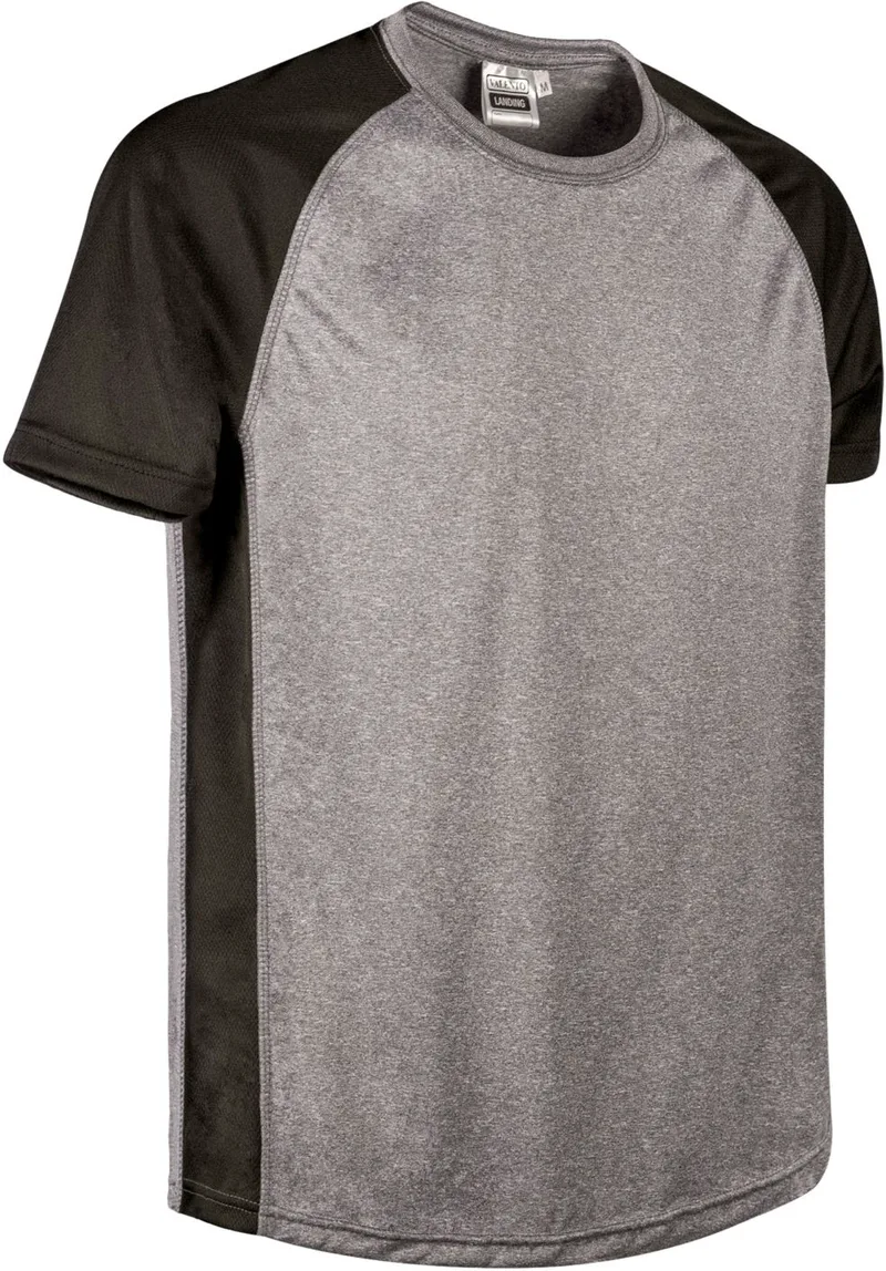 Τεχνικό T-Shirt LANDING Valento CAVALANAN Anthracite Vigore-Black
