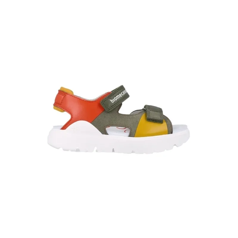 Σανδάλια χωρίς τακούνι Biomecanics Kids Sandals 242272-C - Military