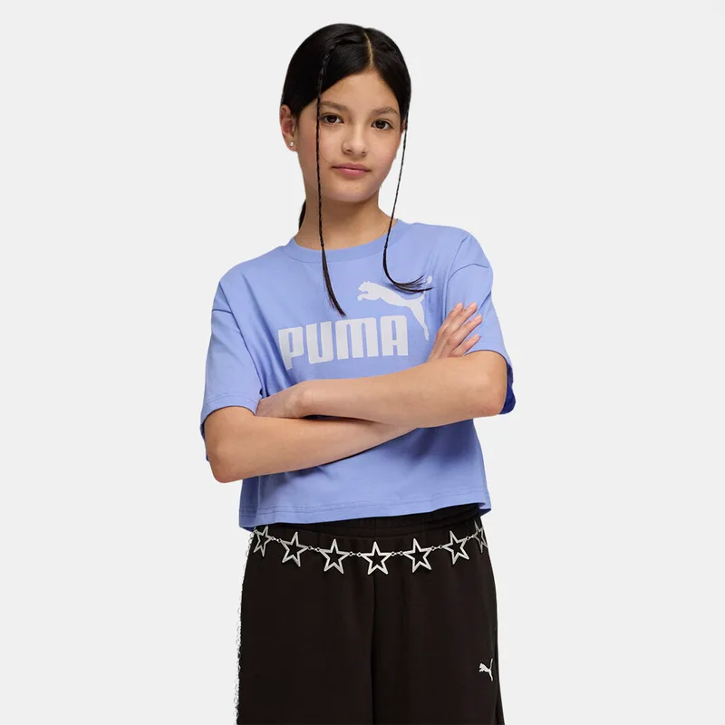 Puma Essentials No. 1 Logo Παιδικό Cropped T-Shirt (9000262724_92327)