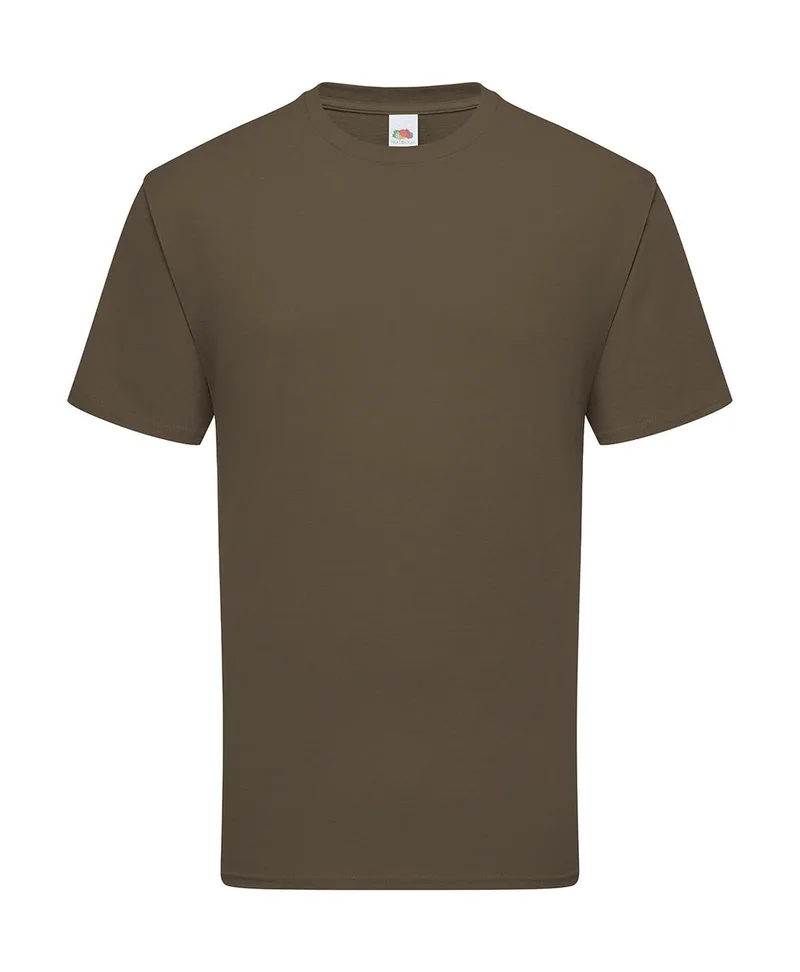 T-Shirt 61-422-0 Fruit of the Loom Iconic 195 Ringspun Premium Truffle