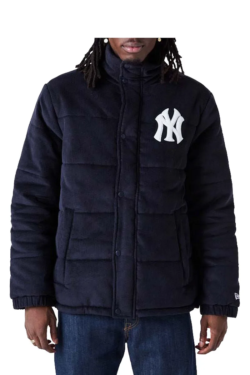 Μπουφάν New Era Mlb Cord Puffer 60292319-410 Ανδρικό