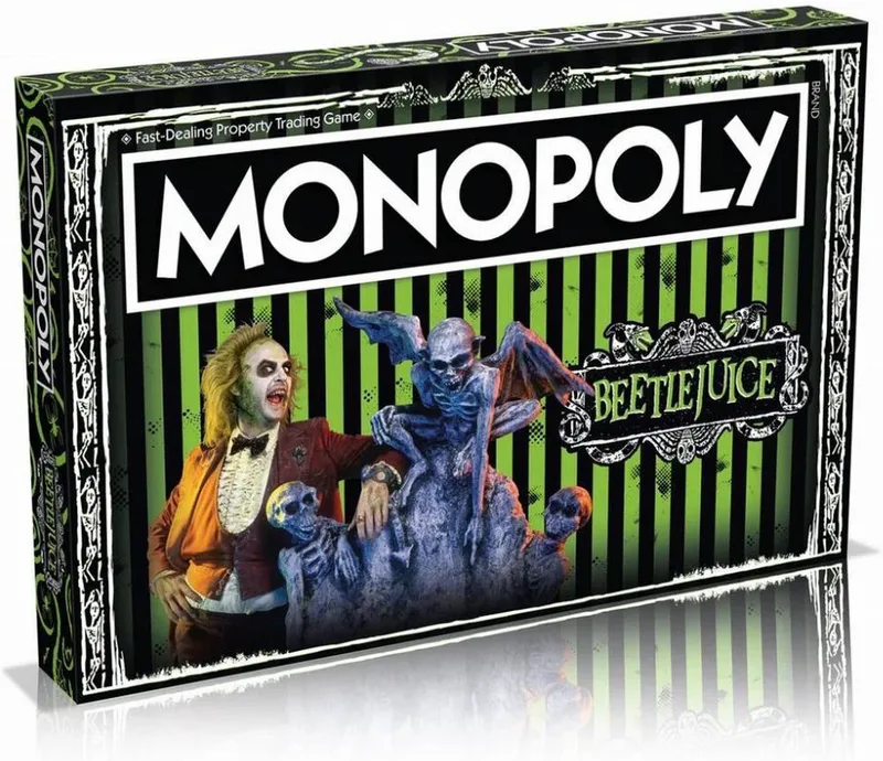 MONOPOLY WINNING MOVES BEETLEJUICE BOARD GAME (ENGLISH LANGUAGE) (WM03321-EN1)