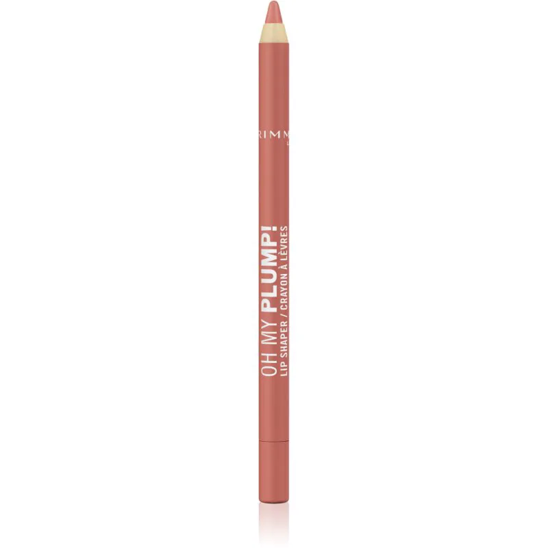 Rimmel Oh My Plump! μολύβι περιγράμματος για τα χείλη απόχρωση 010 Iconic Μπεζ 1.2 γρ