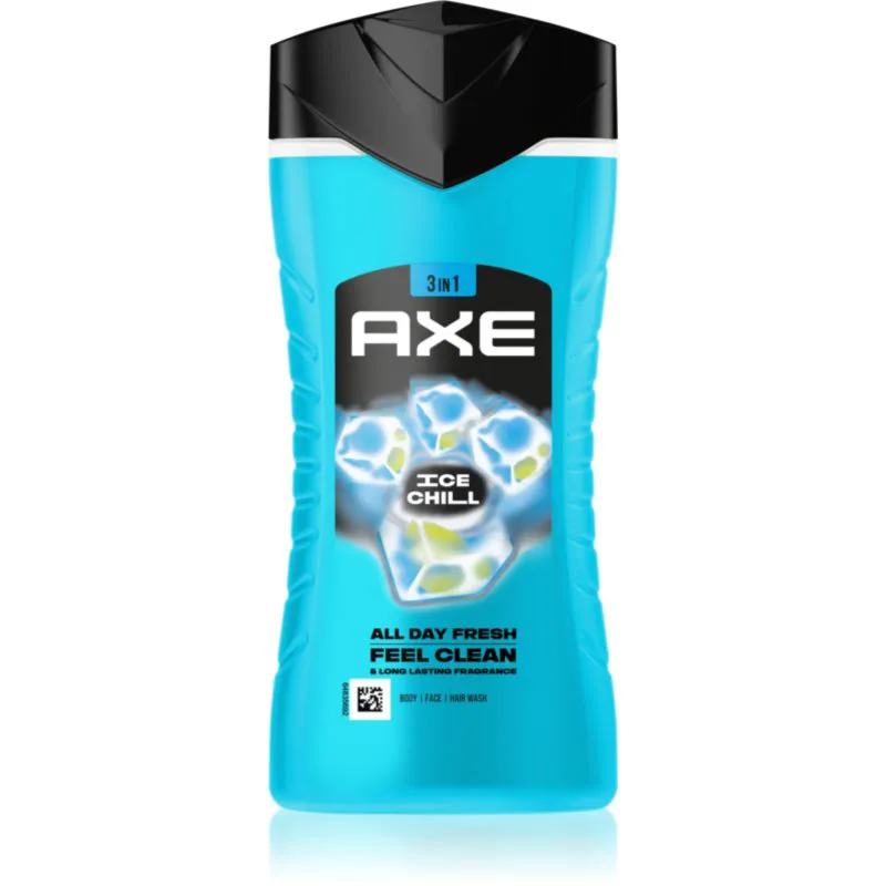 Axe Ice Chill τζελ για ντους Για πρόσωπο, σώμα και μαλλιά 250 ml